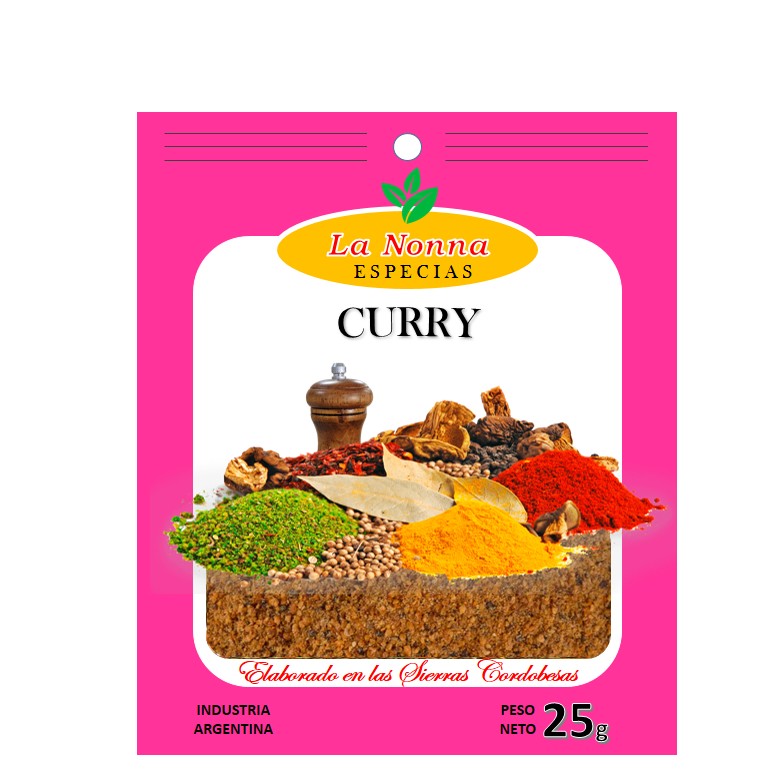CURRY LA NONNA X 25G (15XB)