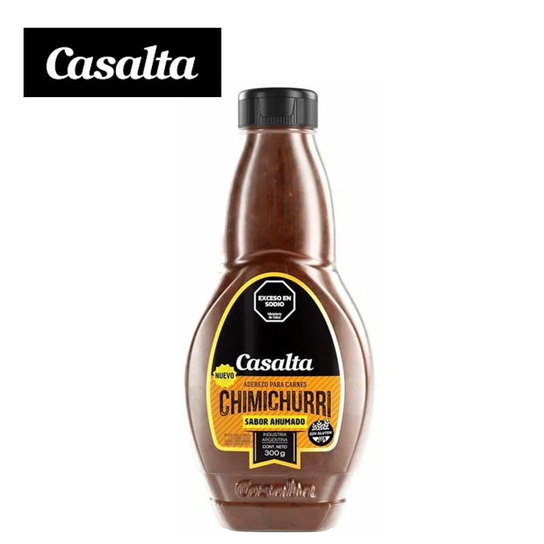 CHIMICHURRI CASALTA 300 ML AHUMADO (12XB)