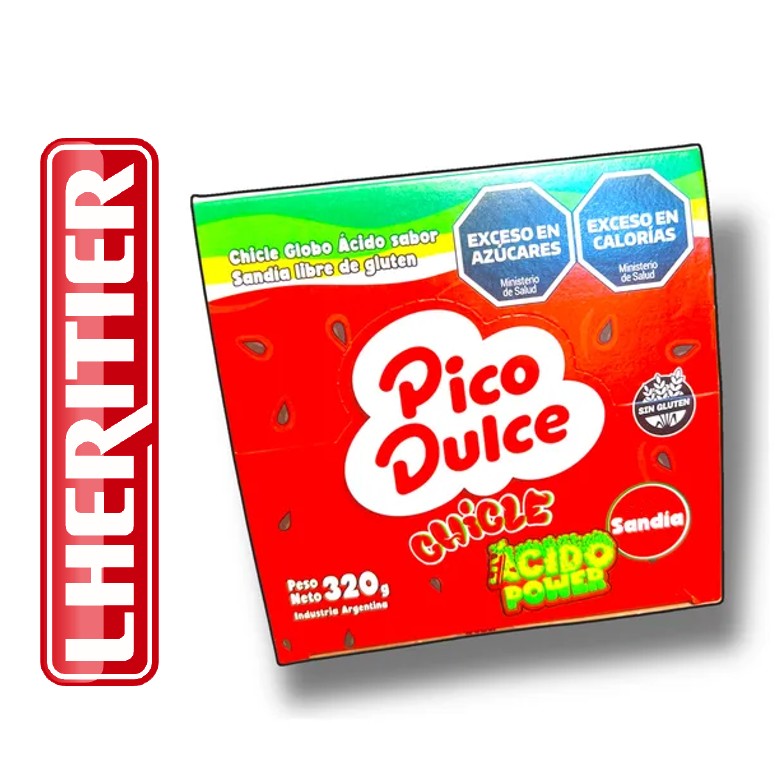 CHICLE PICO DULCE ACIDO POWER 80U
