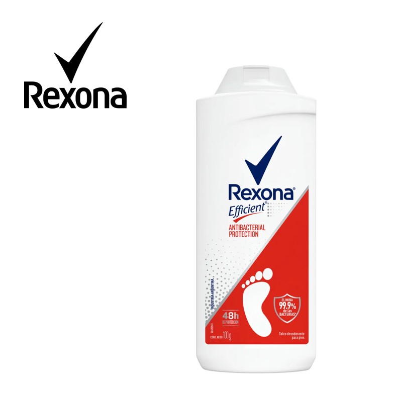 TALCO REXONA EFFICIENT ANTIB X 100G