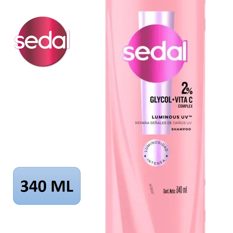 SHAMPOO SEDAL 340 ML LUMINOUS UV