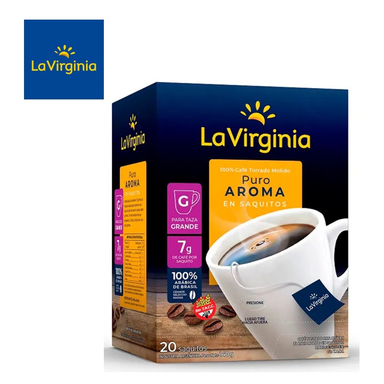 CAFE LV SAQ 20 U PURO AROMA