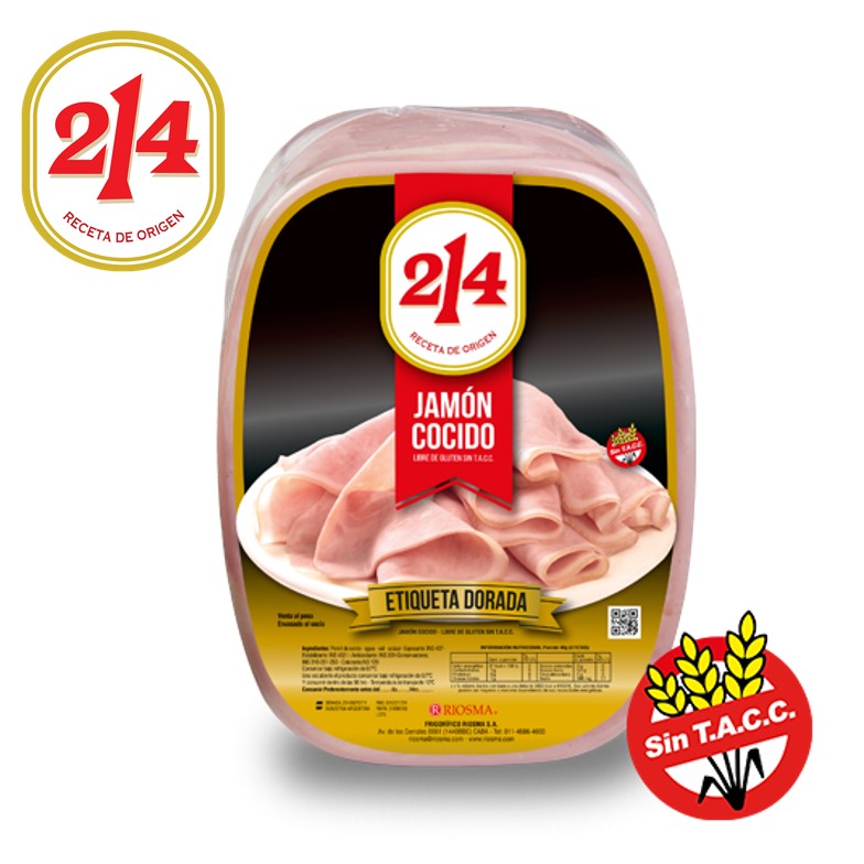 JAMON 214 ETIQUETA DORADA (6 KG)