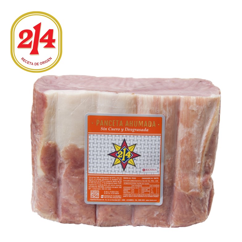 PANCETA 214 AHUMADA (2 KG)