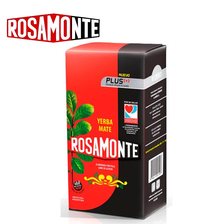 YERBA ROSAMONTE 500 GR PLUS (10XB)