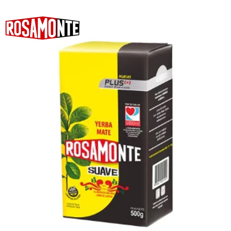 YERBA ROSAMONTE 500 GR SUAVE PLUS (10XB)