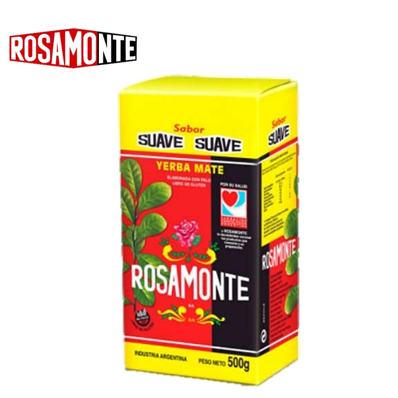 YERBA ROSAMONTE 500 GR SUAVE (10XB)