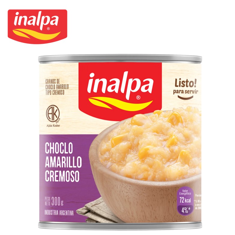 CHOCLO INALPA 300 GR CREMA AMAR (24XB)