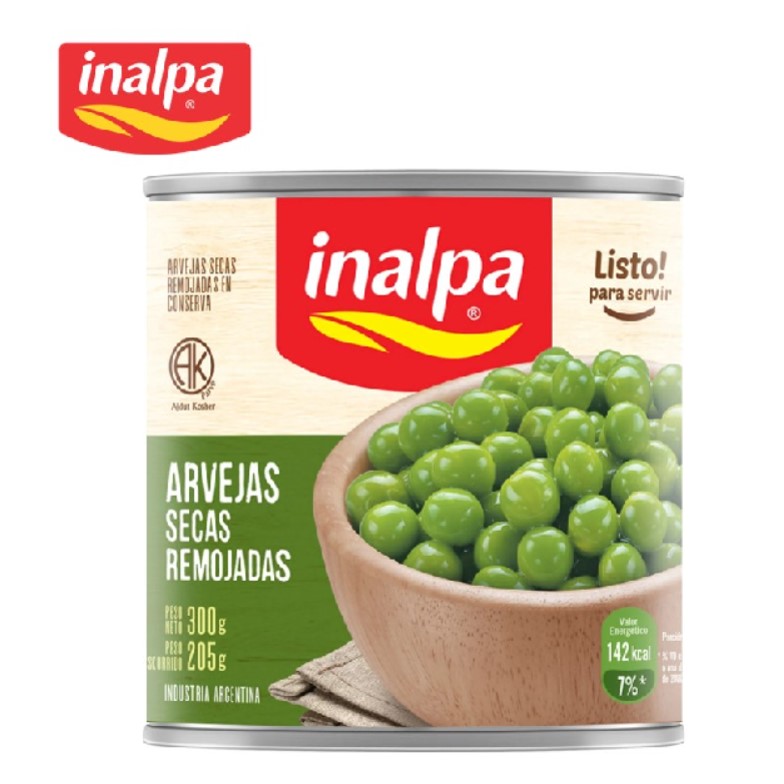 ARVEJAS INALPA 300 GR (24XB)