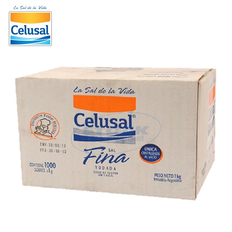 SAL FINA CELUSAL 0.5 GR 1000 U(1 UXB)