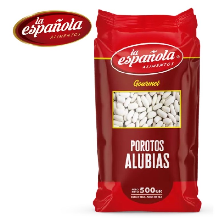 POROTO LA ESPAÑOLA  500 GR ALUBIA (10XB)