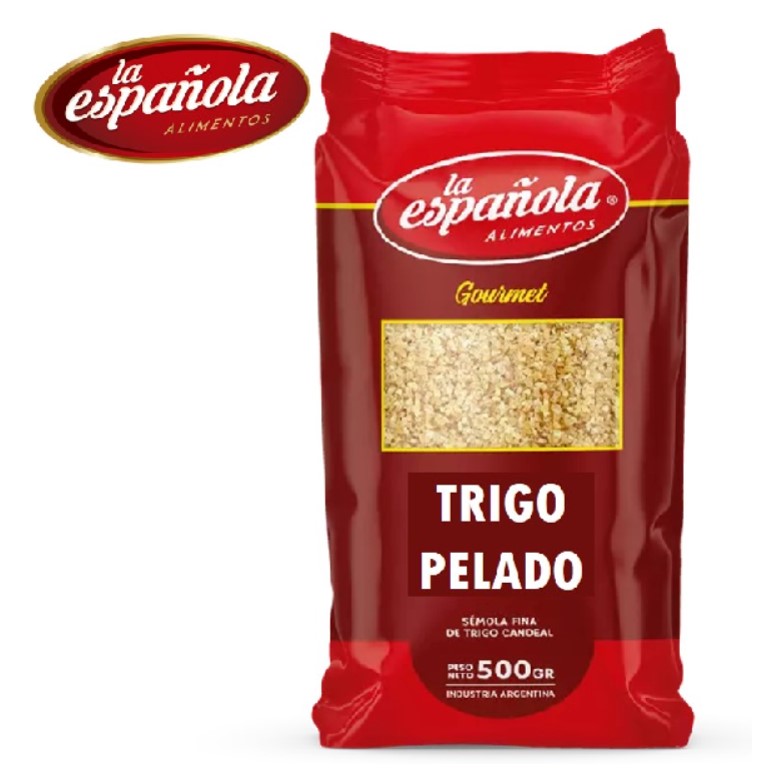 TRIGO LA ESPAÑOLA 500 GR PELADO (10XB)