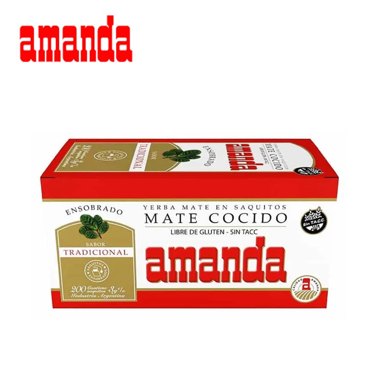 MATE COCIDO AMANDA 25 U S/ENVOL (12XB)