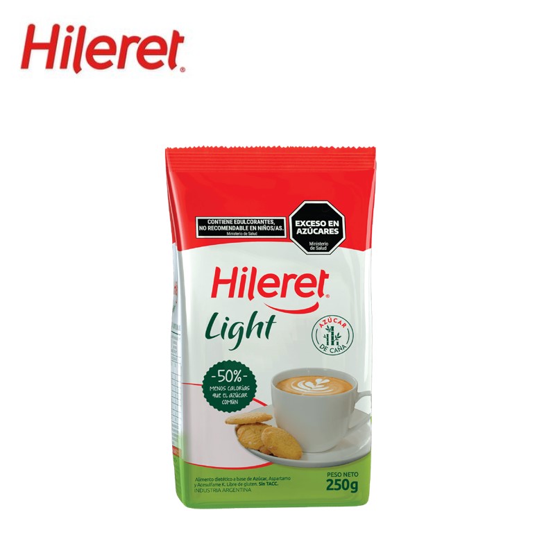 AZUCAR HILERET 250 GR LIGHT (9 UXB)
