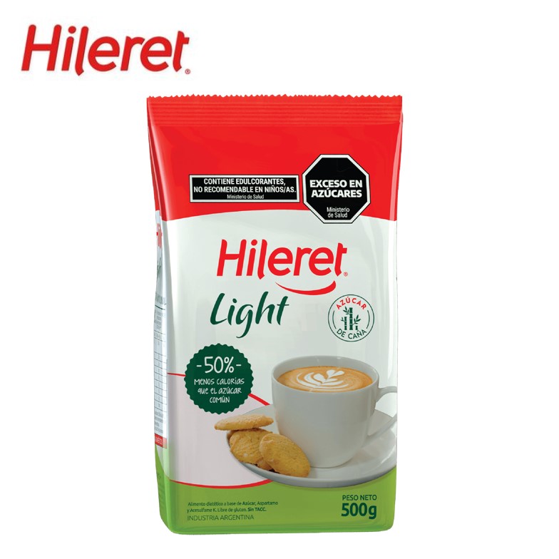 AZUCAR HILERET 500 GR LIGHT (9 UXB)