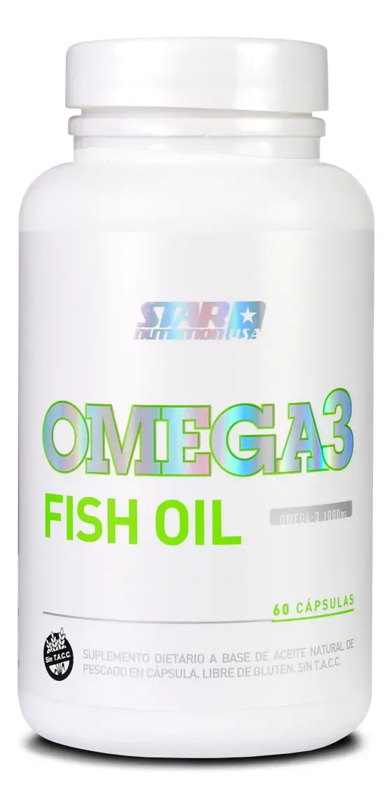 Omega 3 Fish Oil - 60 Cápsulas