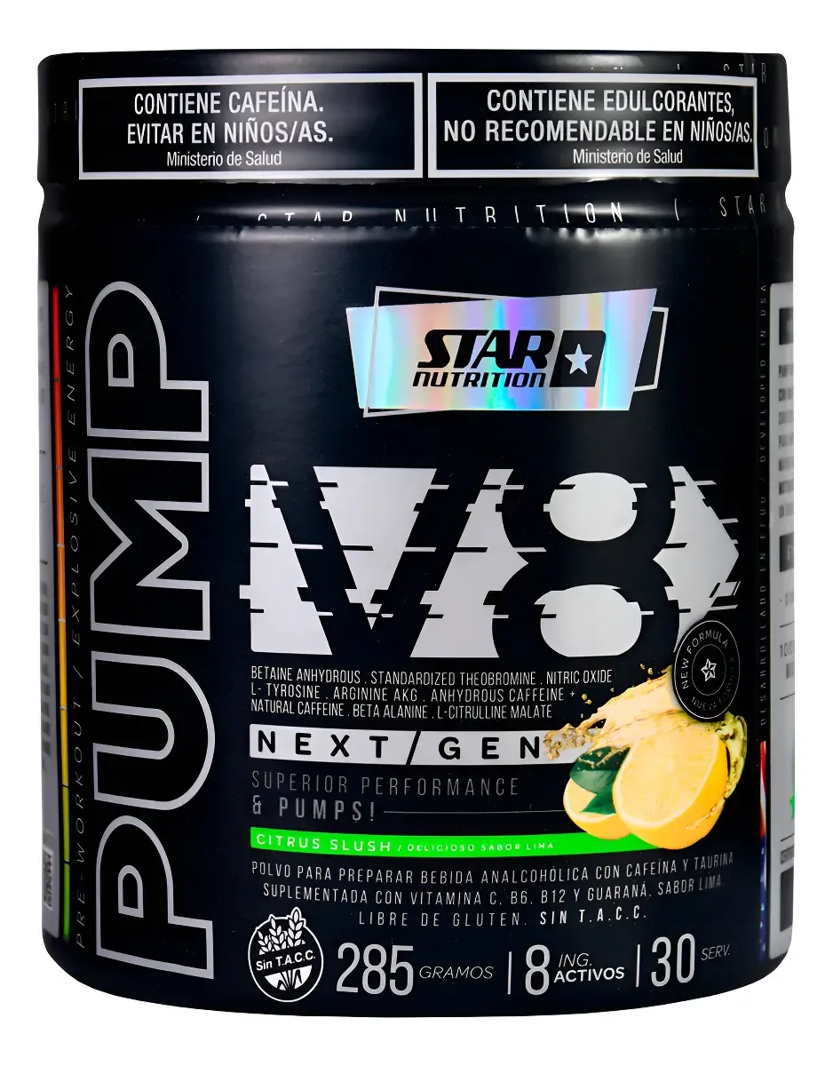PUMP V8 LIMA LIMON - 285 Gr