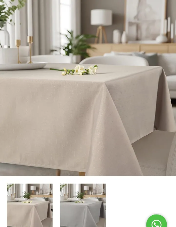 MANTEL MESA RECTANGULAR 150 X 250 CM PREMIUM- JEAN CARTIER 
