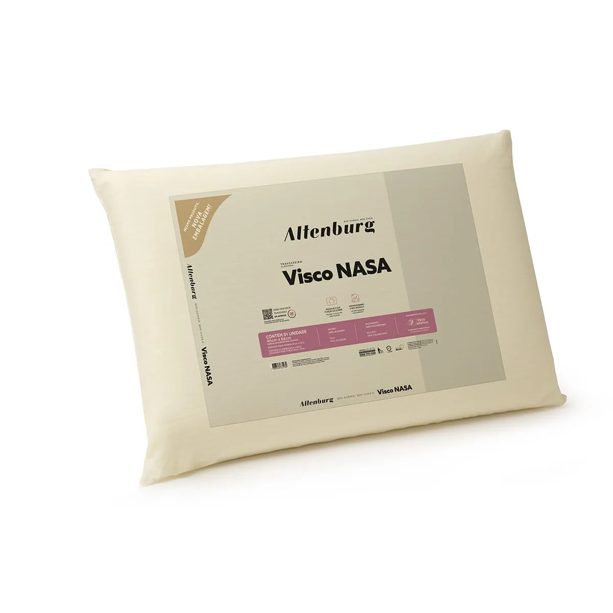 ALMOHADA NASASOFT EXTRA SUAVE CON RELLENO PREMIUM- ALTENBURG 
