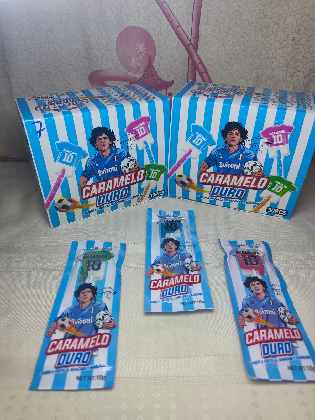 CHUPETIN MARADONA LUMINOSO