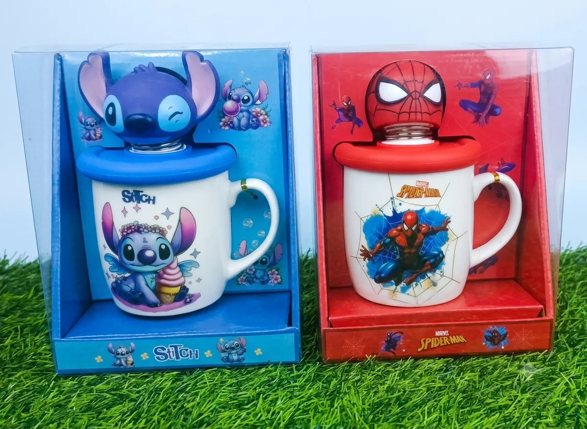 Taza spaiderman - stich