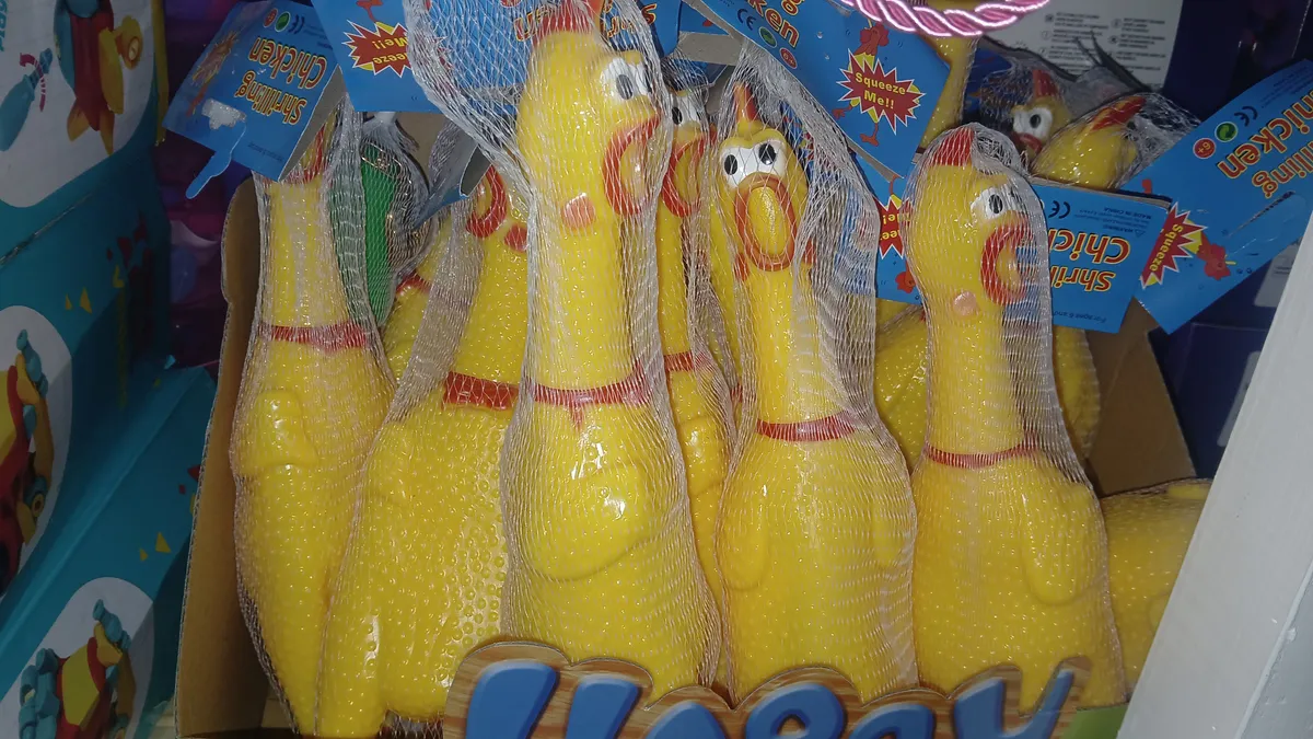 Pollo de goma clásico 