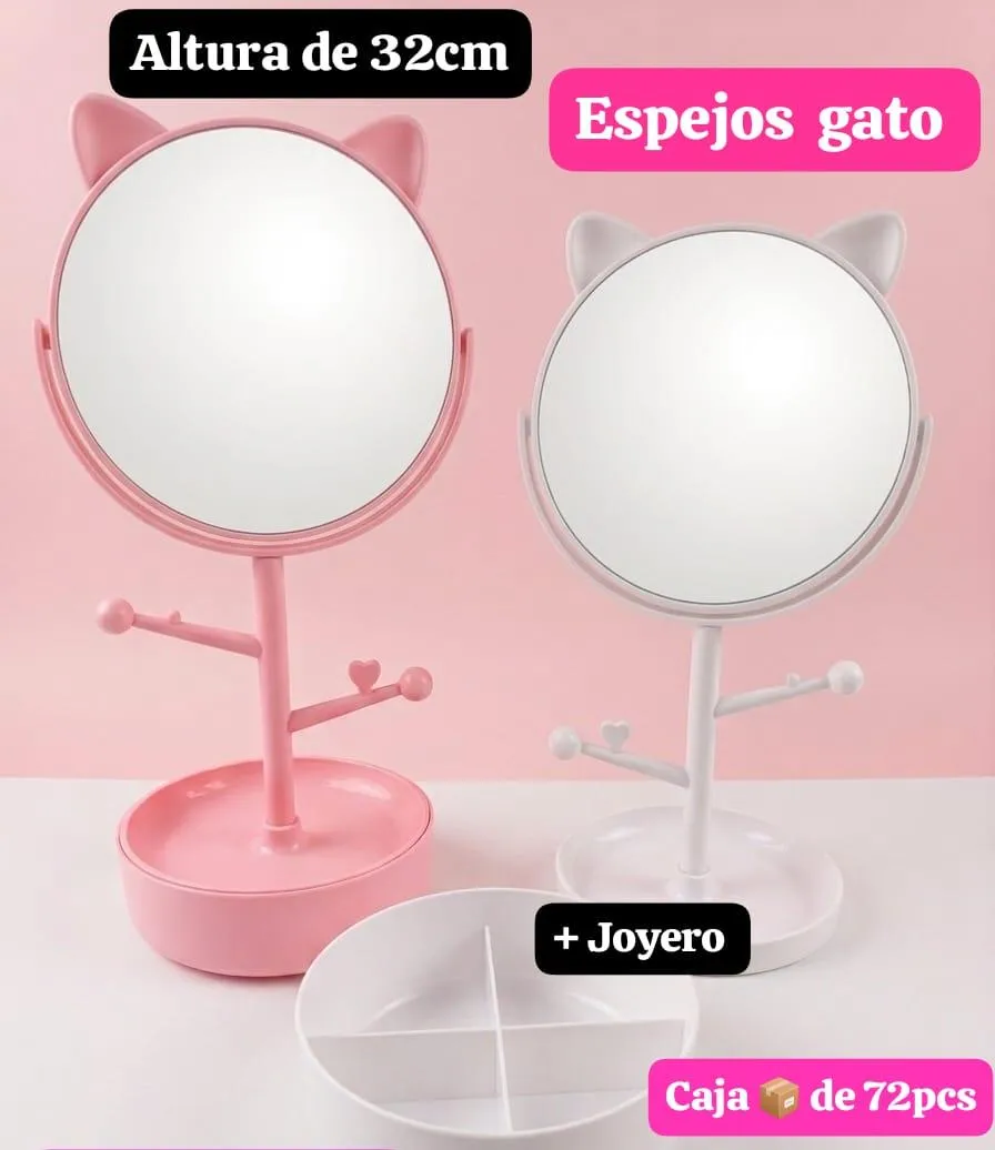 Espejo + joyero