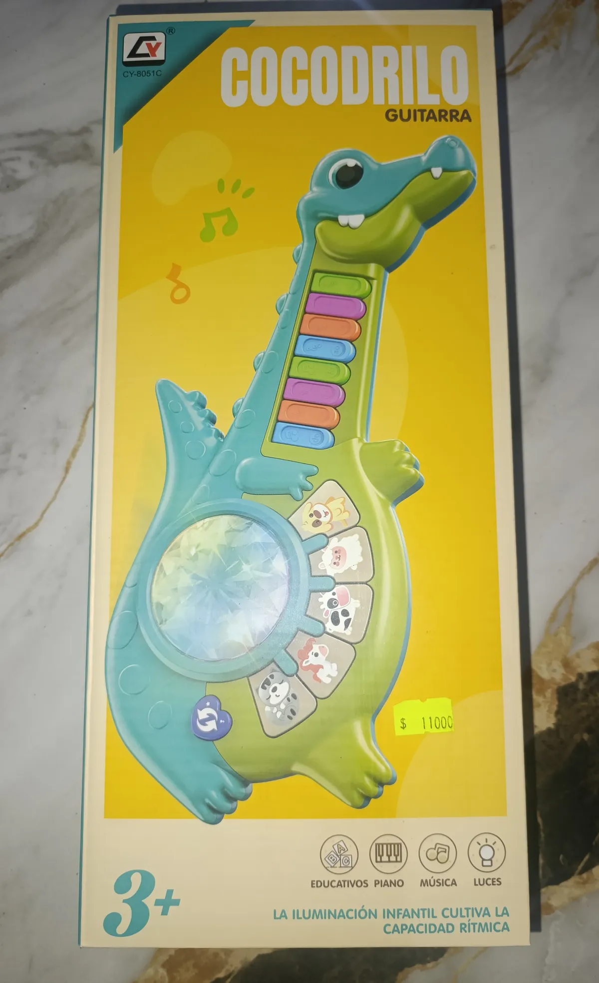 Guitarra cocodrilo educativa 