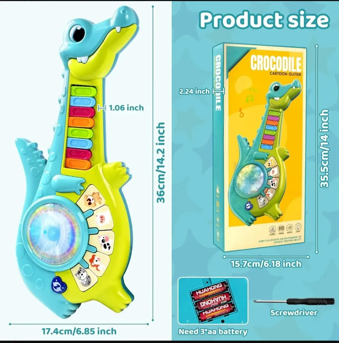 Guitarra cocodrilo educativa  - imagen 2