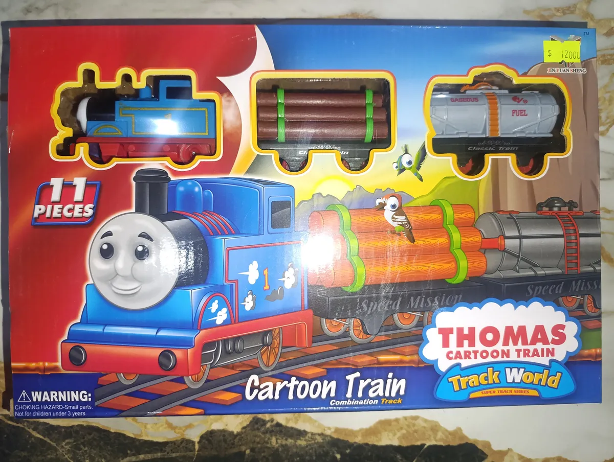 Tren Thomas con pista