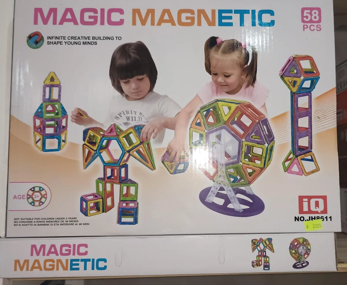 Bloques Magnéticos 58pcs
