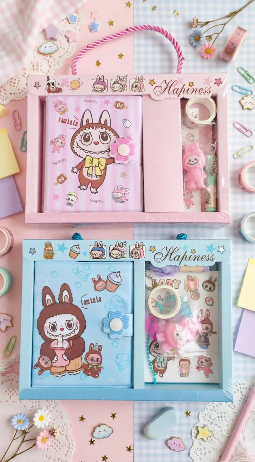 Libreta + stickers 