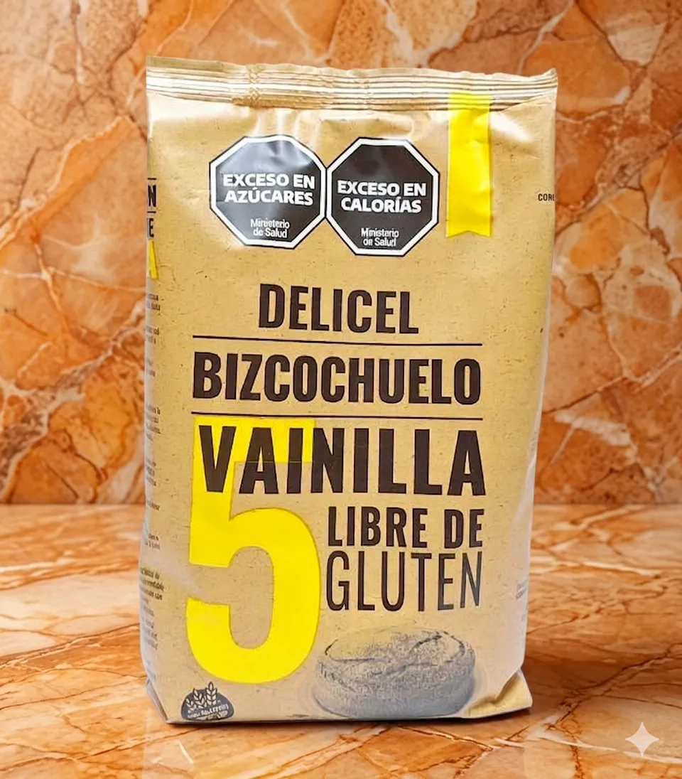 Premezcla delicel bizcochuelo vainilla