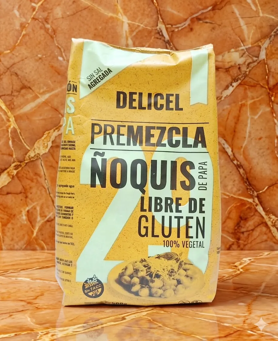 Premezcla delicel ñoquis