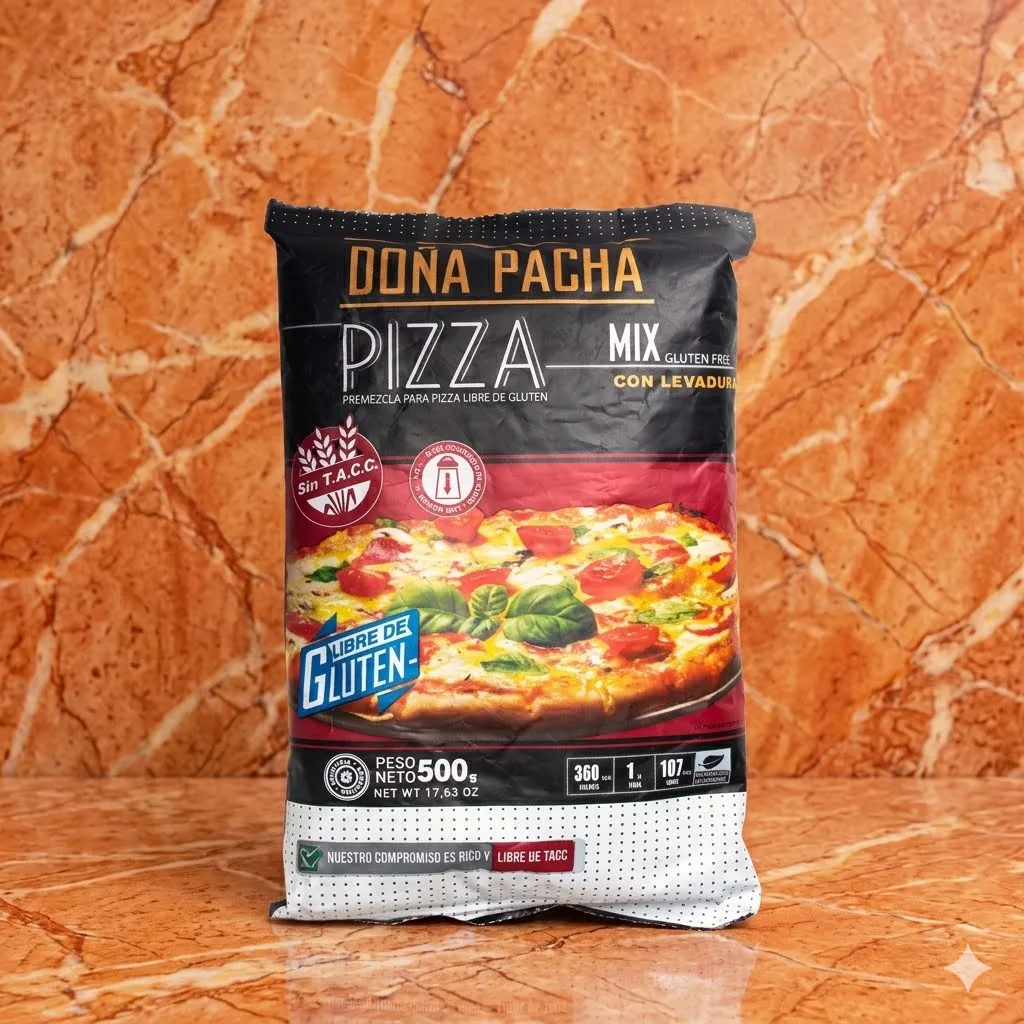 Premezcla doña pacha pizza