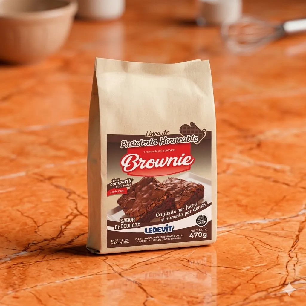 Premezcla Brownie ledevit 