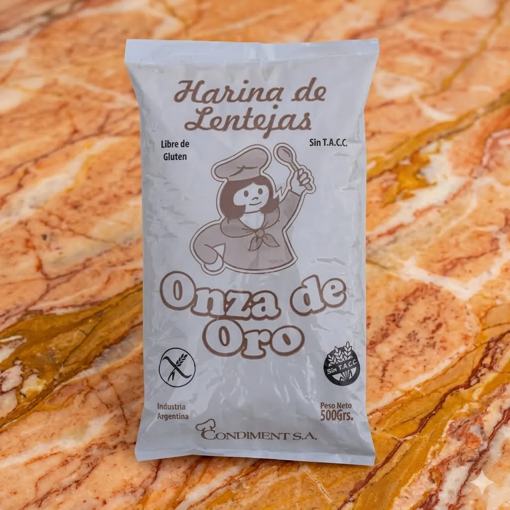 Harina de lentejas Onza de oro