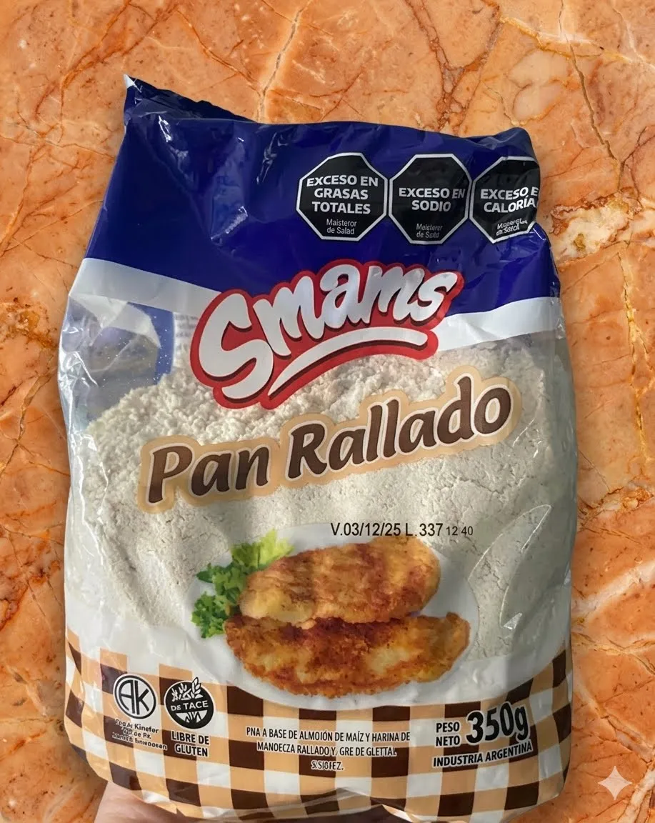 Pan rallado smams