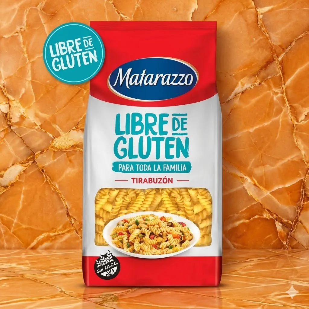 Fideos Matarazzo tirabuzon 