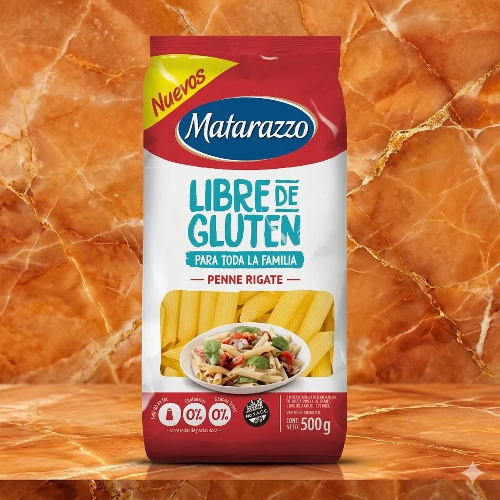 Fideos Matarazzo penne rigate 