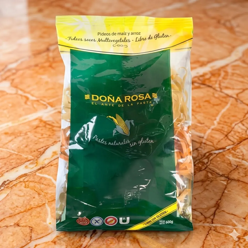 Fideos caseritos tricolor doña rosa