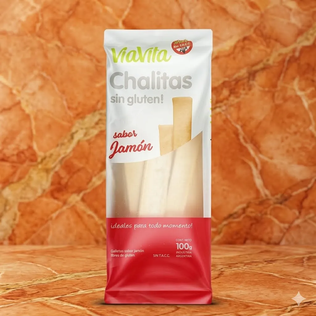 Chalitas viavita sabor jamon