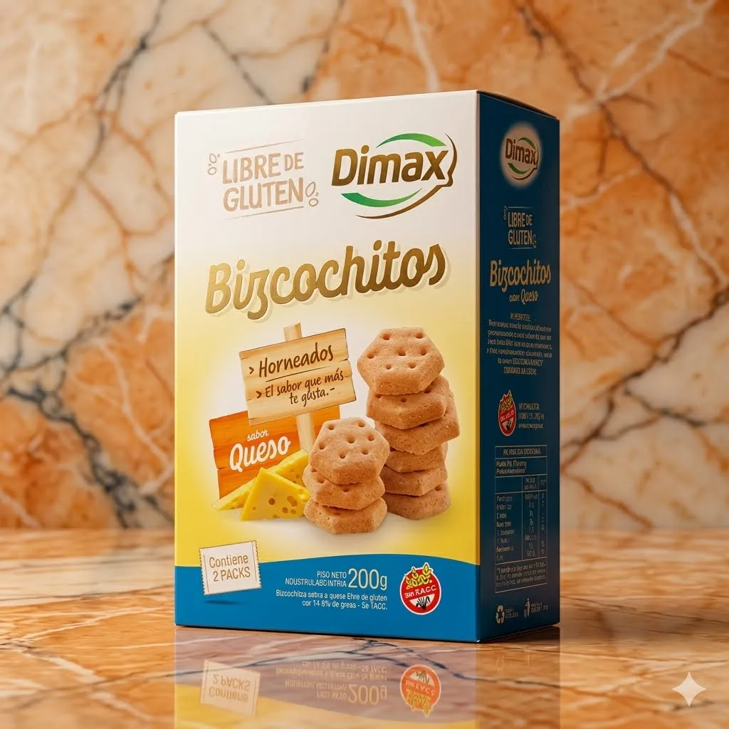 Bizcochos de queso dimax