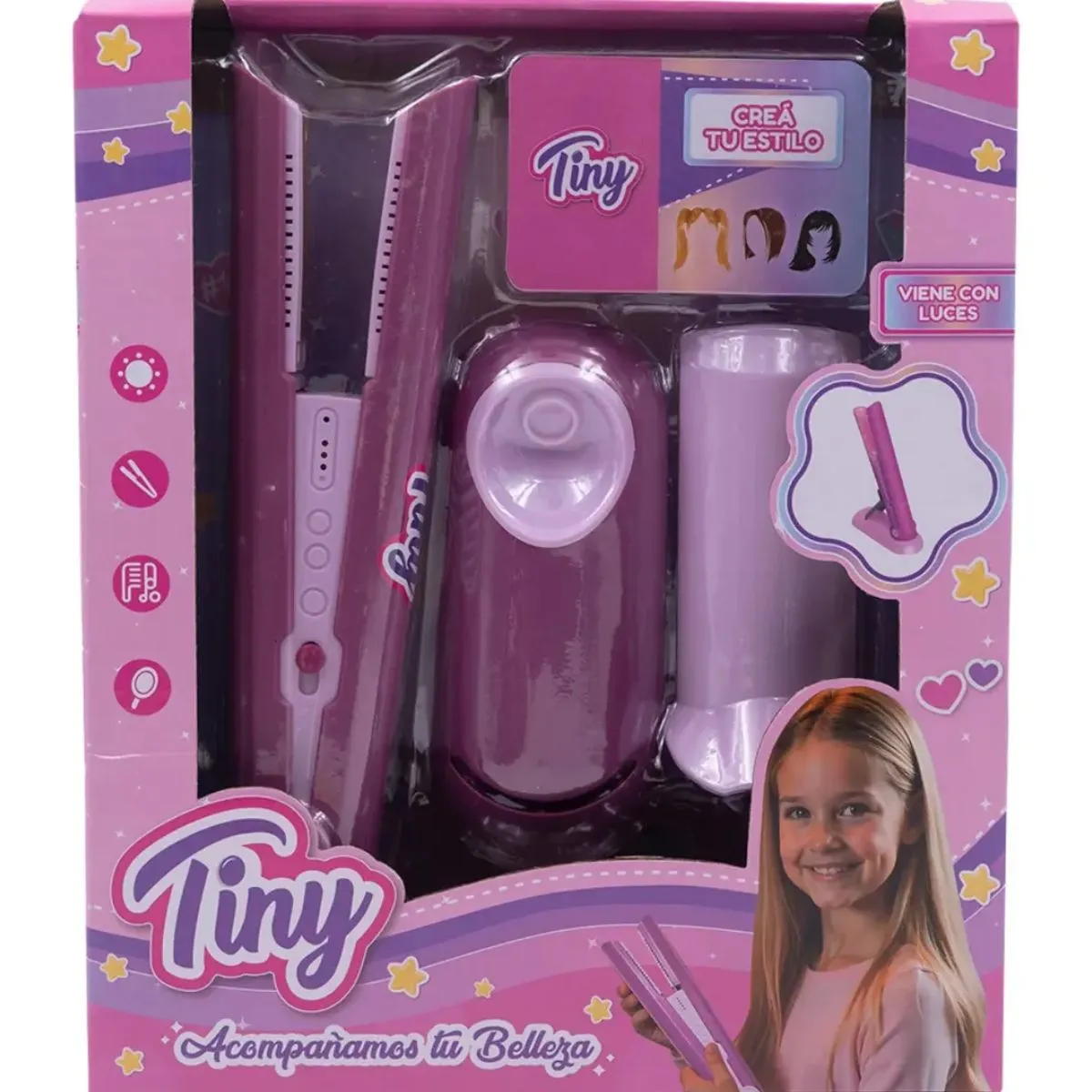 Planchita de pelo a pilas Tiny