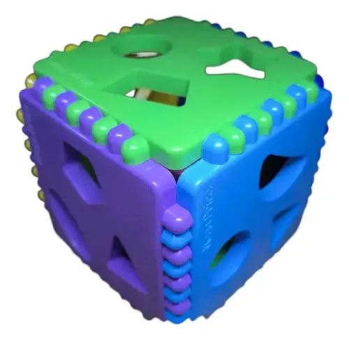 Cubo didactico encastre en red