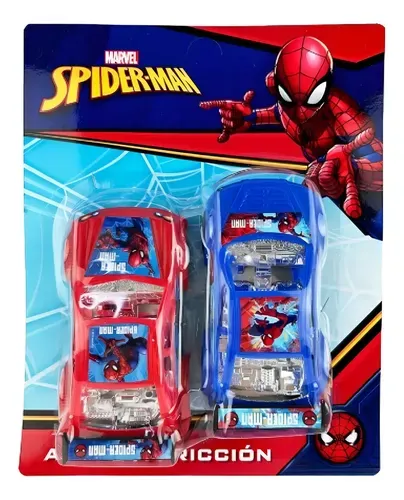 Blister x2 autos Spiderman