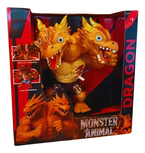 Dragón dos cabezas a pila