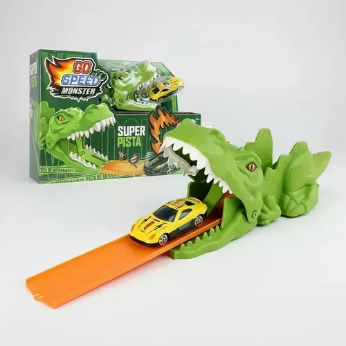 Pista lanzador dinosaurio Go Speed 