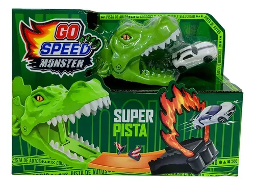 Super pista lanzador Dinosaurio
