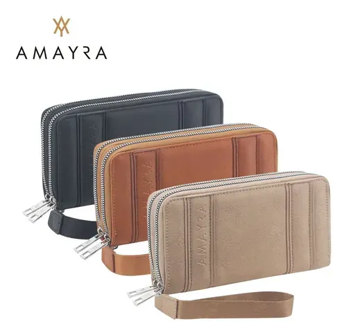 Billetera doble cierre Amayra